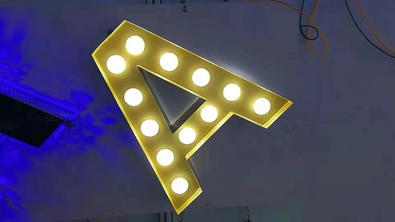 燈泡字 燈泡字