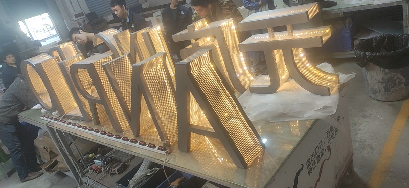 不銹鋼雙面立體字 不銹鋼雙面立體字